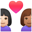 Coppia Con Cuore: Donna, Donna, Carnagione Chiara, Carnagione Media