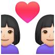 Coppia Con Cuore: Donna, Donna, Carnagione Chiara