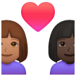 Coppia Con Cuore: Donna, Donna, Carnagione Media, Carnagione Scura