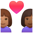 Coppia Con Cuore: Donna, Donna, Carnagione Media, Carnagione Medio-Scura