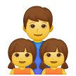Famiglia: Uomo, Bambina, Bambina