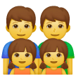 Famiglia: Uomo, Uomo, Bambina, Bambina