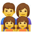 Famiglia: Uomo, Donna, Bambina, Bambina