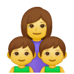 Famiglia: Donna, Bambino, Bambino