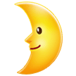 Faccina Primo Quarto Di Luna