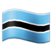 Bandiera: Botswana