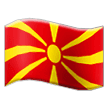 Bandiera: Macedonia del Nord