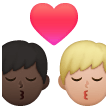 Bacio: Uomo, Uomo, Carnagione Scura, Carnagione Medio-Chiara