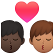 Bacio: Uomo, Uomo, Carnagione Scura, Carnagione Media