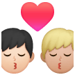 Bacio: Uomo, Uomo, Carnagione Chiara, Carnagione Medio-Chiara
