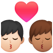 Bacio: Uomo, Uomo, Carnagione Chiara, Carnagione Media