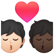 Bacio: Persona, Persona, Carnagione Chiara, Carnagione Scura