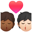 Bacio: Persona, Persona, Carnagione Medio-Scura, Carnagione Chiara