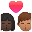 Bacio: Donna, Uomo, Carnagione Scura, Carnagione Media