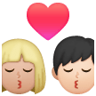 Bacio: Donna, Uomo, Carnagione Medio-Chiara, Carnagione Chiara