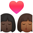 Bacio: Donna, Donna, Carnagione Scura, Carnagione Medio-Scura