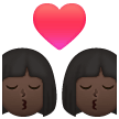 Bacio: Donna, Donna, Carnagione Scura