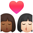 Bacio: Donna, Donna, Carnagione Medio-Scura, Carnagione Chiara