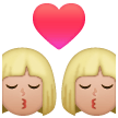Bacio: Donna, Donna, Carnagione Medio-Chiara