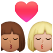 Bacio: Donna, Donna, Carnagione Media, Carnagione Medio-Chiara