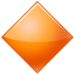 Rombo Arancione Grande