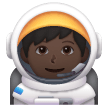 Astronauta Uomo: Carnagione Scura
