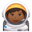 Astronauta Uomo: Carnagione Medio-Scura