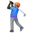 Golfista Uomo: Carnagione Scura