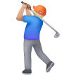 Golfista Uomo: Carnagione Medio-Chiara
