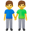Due Uomini Che Si Tengono Per Mano