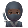 Ninja: Carnagione Scura