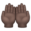 Mani Unite In Alto: Carnagione Scura