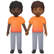 Persone Che Si Tengono Per Mano: Carnagione Scura, Carnagione Medio-Scura