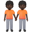 Persone Che Si Tengono Per Mano: Carnagione Scura