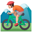 Ciclista Di Mountain Bike: Carnagione Chiara