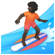 Persona Che Fa Surf: Carnagione Scura