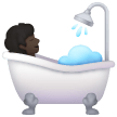 Persona Che Fa Il Bagno: Carnagione Scura
