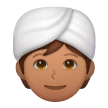 Persona Con Turbante: Carnagione Media