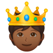 Persona Con Corona: Carnagione Medio-Scura
