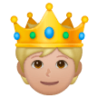 Persona Con Corona: Carnagione Medio-Chiara