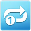 Pulsante Di Ripetizione Della Riproduzione Di Una Traccia