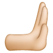 Mano che spinge verso destra: Carnagione Chiara