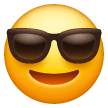 Faccina Con Sorriso E Occhiali Da Sole