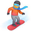 Persona Sullo Snowboard