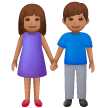 Donna E Uomo Che Si Tengono Per Mano: Carnagione Media