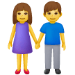 Donna E Uomo Che Si Tengono Per Mano