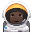 Astronauta Donna: Carnagione Scura