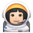 Astronauta Donna: Carnagione Chiara