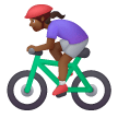 Ciclista Donna: Carnagione Medio-Scura