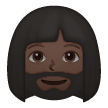 Donna: Carnagione Scura, Barba